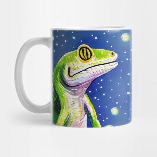 Gecko christmas Mug